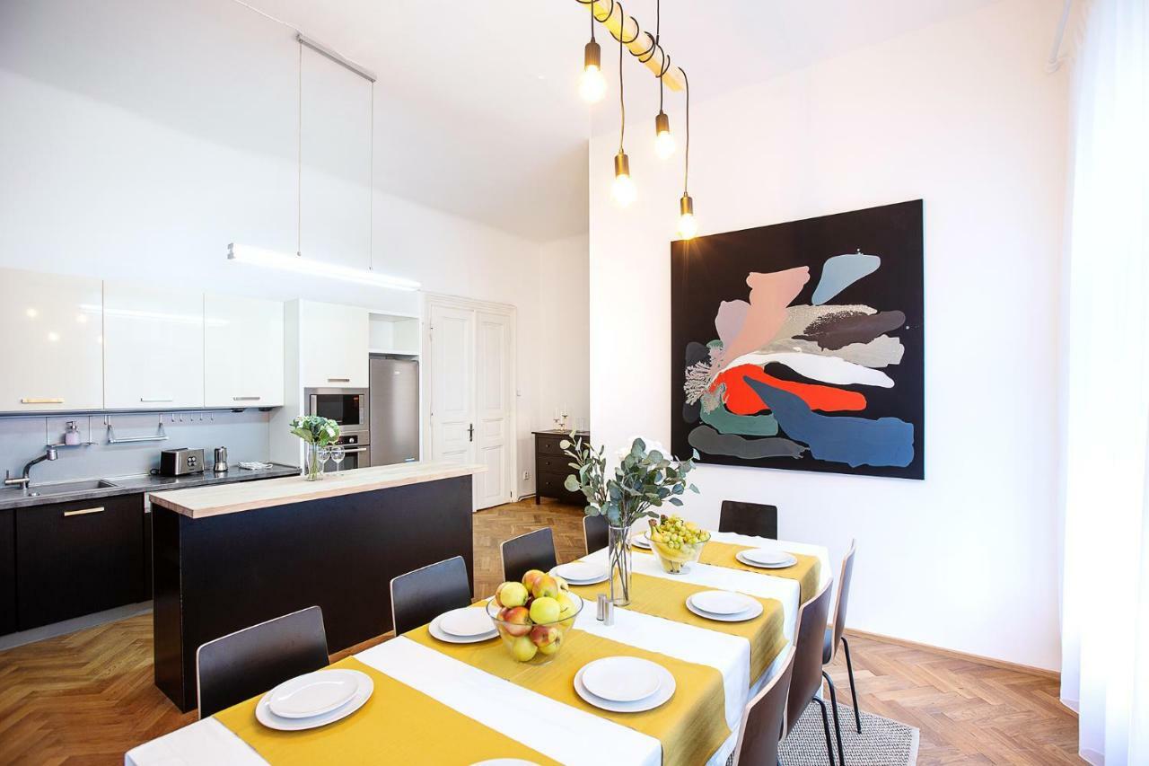 5Br 2Bath Family Apt 5Mins To Wenceslas Square 布拉格 外观 照片