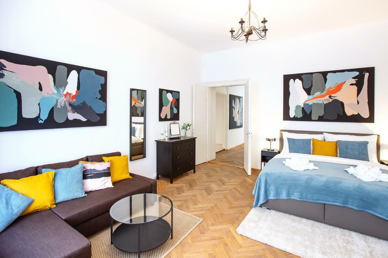 5Br 2Bath Family Apt 5Mins To Wenceslas Square 布拉格 外观 照片