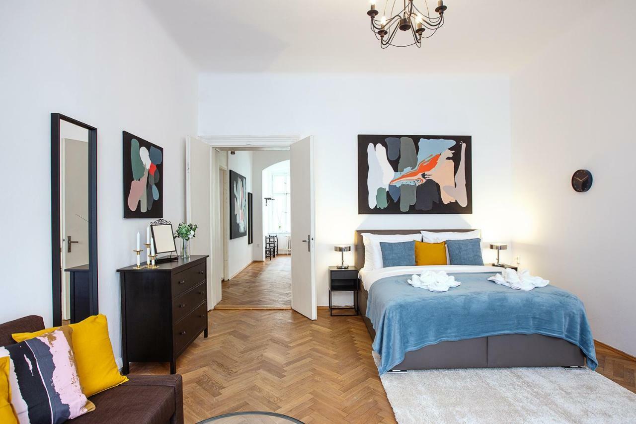 5Br 2Bath Family Apt 5Mins To Wenceslas Square 布拉格 外观 照片