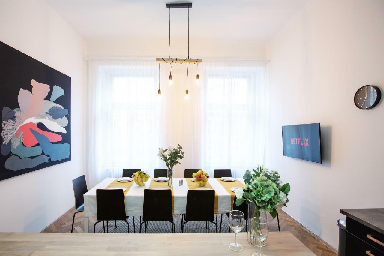 5Br 2Bath Family Apt 5Mins To Wenceslas Square 布拉格 外观 照片