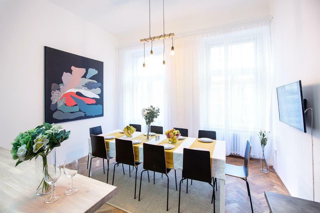 5Br 2Bath Family Apt 5Mins To Wenceslas Square 布拉格 外观 照片